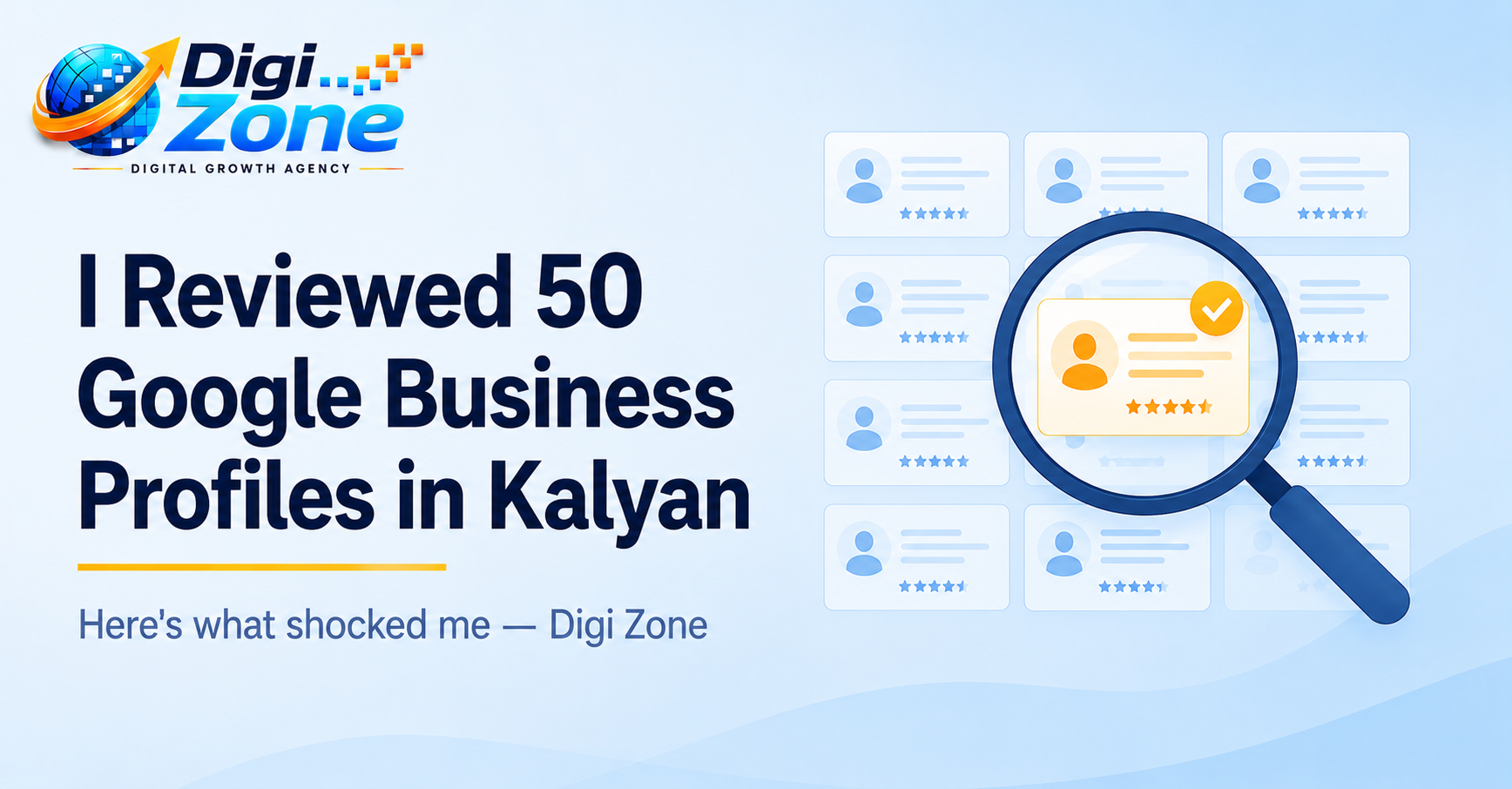 I Reviewed 50 Google Business Profiles in Kalyan — Here's What Shocked Me